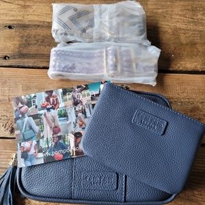NWT Pom Pom London Bundle Slate Blue ***Cute***